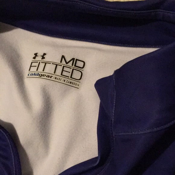 Long sleeve zip up  under armor women's cold gear - Picture 2 of 3